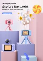 Appareil photo numérique pour enfants 2026 F79 avec écran IPS 2,4 pouces, 48MP, vidéo 1080P, jeux, lecteur MP3 – Idéal pour les cadeaux
