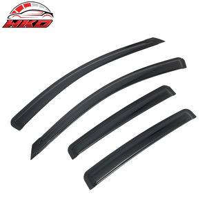 Viseras para Ventanas de Nissan Sentra 20-25, 4 Piezas, Acrílico Ahumado, Deflectores Laterales de Lluvia - Product Image 2