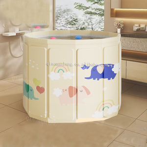 Nouveau design Vente en gros <span class=keywords><strong>Baignoire</strong></span> à glace en pvc portable en plastique personnalisée et accessoires <span class=keywords><strong>Baignoire</strong></span> <span class=keywords><strong>pliable</strong></span> pour enfants bébés adultes - Product Image 3