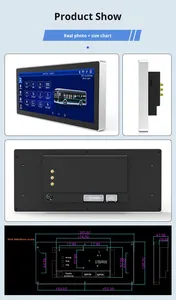 Bus Pantalla de control <span class=keywords><strong>central</strong></span> inteligente Máquina todo en uno Tablero de 12,3 pulgadas Pantalla táctil capacitiva Android Navegación USB - Product Image 6