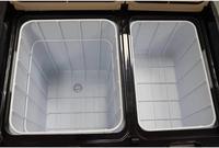 Boîte à glace en plastique durable avec roulettes pour le stockage des aliments et des boissons