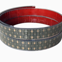 JINXIN 2026 Barre lumineuse blanche 1,35 m à 10 rangées simple face pour lampes de camion, barre d'éclairage de roue illuminée