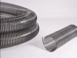 Tubo <span class=keywords><strong>de</strong></span> Succión al Vacío Plano con Pared <span class=keywords><strong>de</strong></span> Poliuretano (PU) y TPU Reforzado con Espiral <span class=keywords><strong>de</strong></span> Alambre <span class=keywords><strong>de</strong></span> Acero Inoxidable Recubierto <span class=keywords><strong>de</strong></span> Cobre - Product Image 3