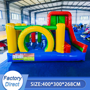 Castillo Inflable Resistente para Fiestas, Tobogán Inflable, Alquiler <span class=keywords><strong>de</strong></span> Brincolines para Fiestas, Tobogán Inflable con Trampolín - Product Image 2