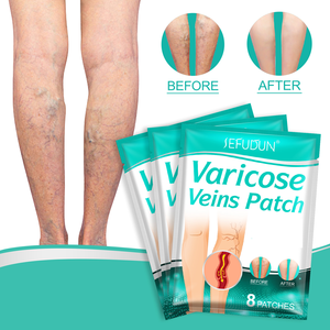 SEFUDUN 8 Pack Plester Varises Herbal Alami Cina, Plester Transdermal untuk Kaki - Product Image 2