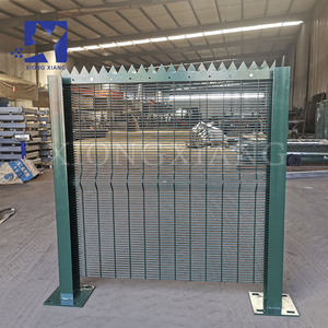 Clôture de <span class=keywords><strong>jardin</strong></span> extérieure thermolaquée de 3 mètres avec pointes <span class=keywords><strong>anti</strong></span>-chats et <span class=keywords><strong>anti</strong></span>-escalade – Clôture moderne de haute qualité à vendre aux Philippines - Product Image 4