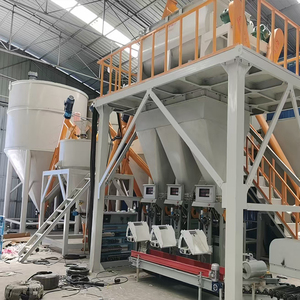 Trộn Sẵn cát-xi măng ngang Ruy Băng bột Khô Trộn gạch dính dây chuyền sản xuất nhà máy trực tiếp vữa máy - Product Image 1