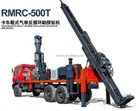 Plateforme de forage d'exploration à circulation inversée montée sur camion RMRC500, adaptée au transport longue distance