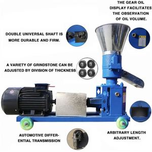 Diesel Version New High 500kg/h Capacity Customizable <b>Pellet</b> Size Factory Supply <b>Feed</b> <b>Pellet</b> Granulator Milling Machine for - Product Image 6