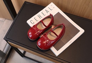 Zapatos Planos de Una Sola Capa para Niñas, Estilo Coreano, Primavera-Otoño 2026, Cómodos, con Lazo, Estilo Ballet, Combinan con Todo, Moda Infantil - Product Image 2