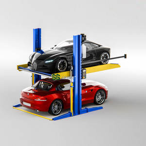 ลิฟท์จอดรถอัตโนมัติ Smart Auto 2 ชั้น ระบบไฮดรอลิก สำหรับโรงรถที่บ้าน อุปกรณ์จอดและเก็บรถ ลิฟท์ยกยานยนต์ - Product Image 6