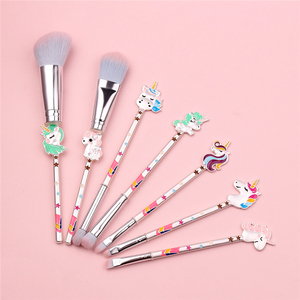 <span class=keywords><strong>7</strong></span> Chiếc Bàn Chải Trang Điểm Kỳ Lân Bàn Chải Smudge Brocas De Maquillaje Bộ Bàn Chải Trang Điểm Chuyên Nghiệp - Product Image 2