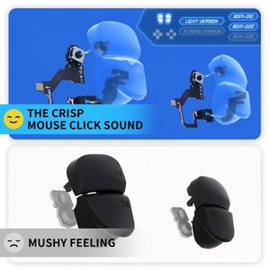 Kit de boutons de déclenchement ultra-rapides EXtremeRate V2 pour manette PS5 avec micro-interrupteurs de clic de souris et gâchettes latérales lumineuses - Product Image 6