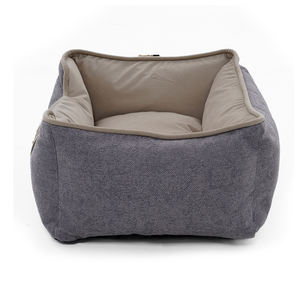 Camas para Mascotas Rectangulares Lavables de Lujo Ecológicas Personalizadas al por Mayor, Cama para Gatos con Forma de Cueva, Camas Grandes Extraíbles para Perros - Product Image 3