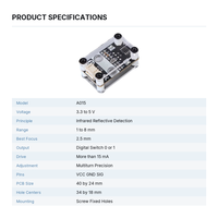 Module de capteur infrarouge anti-obstacles, capteur de suivi optique pour voiture robot, projets Arduino STEM