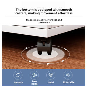 Mueble Modular de Acero Inoxidable <span class=keywords><strong>con</strong></span> Diseño Moderno, Extensible, <span class=keywords><strong>con</strong></span> Cerradura, <span class=keywords><strong>para</strong></span> Almacenamiento de Archivos, <span class=keywords><strong>para</strong></span> Oficina en Casa - Product Image 5