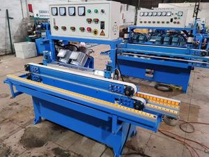 Machine automatique de polissage et de rectification des bords droits <span class=keywords><strong>du</strong></span> <span class=keywords><strong>verre</strong></span> pour portes de placards - Product Image 3