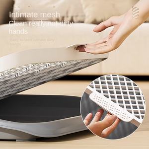 Pequeno e Grande Cão Urinol Bedpan Portátil De Plástico Pet WC para Bichon Teddy Dog Masculino Defecação Artefato - Product Image 4