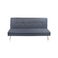 Excelente venta al por mayor nuevo diseño plegable cama Erna sofá cama con color gris 100% hecho en España