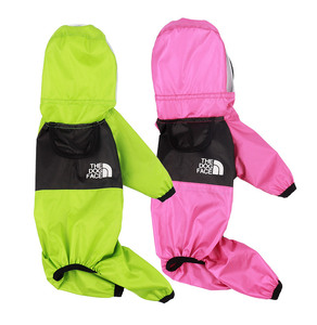 클래식 강아지 애완 동물 비옷 올 시즌 PU 방수 애완 동물 대형 개 옷 레인 코트 - Product Image 2