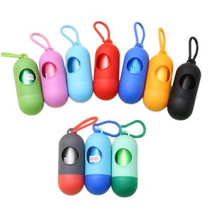 Promosyon köpek kaka torbası dağıtıcı yıkanabilir ve biyobozunur Poop temiz hap şekilli evcil hayvanlar için atık torbası tutucu - Product Image 2