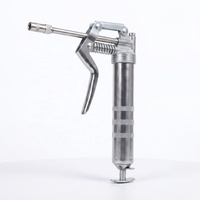 JIANHOR Pistola de Engrase Mini de 120CC con Empuñadura Tipo Pistola, Kit de Acero de Alta Presión, Herramienta de Lubricación con Gatillo de Resorte Antifugas