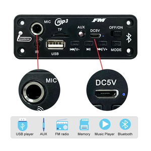 Modul Pemutar Mp3 Audio Nirkabel Stereo Papan Dekoder Mp3 Penerima Pemancar Bt Dekoder Mp3 Digital - Product Image 3