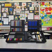 Ensemble de 83 crayons à croquis Fullfor Peinture Vente directe d'usine Fournitures d'art