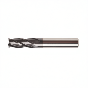 Ttake Standard Solid Carbide End Mill Ta1407 30 Degree Helix 4 Flutes Short For Contour Finishing Nano TiAlN Coated - Product Image 2