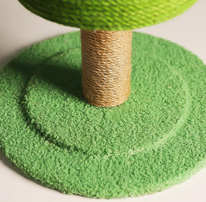 Placa de sisal natural para gatos, placa de arranhões em forma de árvore de natal, gato, sisal natural resistente à desgaste - Product Image 3