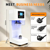 Máquina Selladora de Latas Rotativa Automática Eléctrica para Latas de Plástico PET, Metal, Bebidas, Jugos, Refrescos, Selladora de Botellas