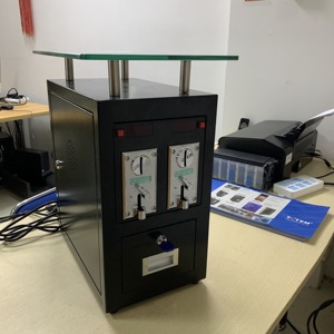 Apparecchiature finanziarie con controllo del tempo a doppia moneta per la lavanderia a gettoni poltrona massaggiante con Timer in vetro - Product Image 5