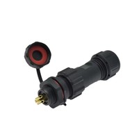 OEM IP68 étanche électrique 3 broches SP13 prise mâle DIN femelle pour l'alimentation pour les connecteurs d'aviation
