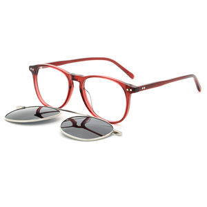 Marco ovalado Clip magnético en gafas Marco <span class=keywords><strong>de</strong></span> acetato duradero con clip <span class=keywords><strong>de</strong></span> <span class=keywords><strong>lentes</strong></span> <span class=keywords><strong>de</strong></span> sol <span class=keywords><strong>de</strong></span> metal Imanes <span class=keywords><strong>de</strong></span> alta potencia Diseño antideslizante - Product Image 5