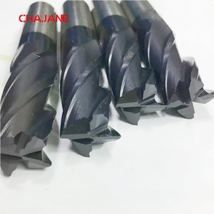 HSS <strong>4</strong> Flute End Mill HRC55 Milling Cutters for Metal Alloy Steel, Stainless Steel <strong>CNC</strong> <strong>Machine</strong> Tools <strong>Router</strong> <strong>Bits</strong> - Product Image 3