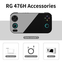 Console de jeu portable RG406H, écran tactile HD IPS de 4 pouces, Android 13, 8 Go + 128 Go, 64 bits, BT, lecteur de jeux rétro portable