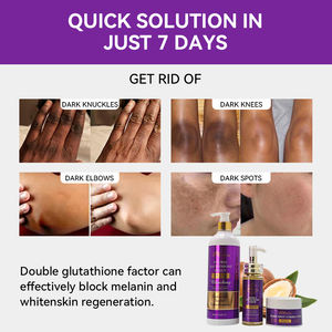 <span class=keywords><strong>DR</strong></span>.ROSEVA Kit de Cuidado de la Piel de 3 Piezas Antienvejecimiento, Doble Hidratante, Vegano, con Colágeno, Logotipo Personalizado, Sin Sulfatos - Product Image 3