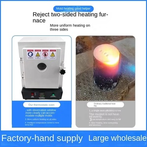 Endüstriyel Fırın Sabit Sıcaklık Yüksek Sıcaklık Mini Alçı Kalıp Isıtma Mufla Fırını Gümüş Kil Fırını Gözlem Deliği - Product Image 2