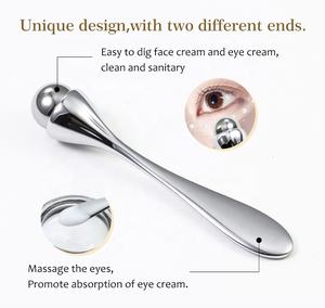 Kinwong Anti Wrinkle Makeup <span class=keywords><strong>Eye</strong></span> Massage Roller Stick Aplikator Krim Mata Pijat dengan Bola Magnetik Logam YSB23001 - Product Image 3