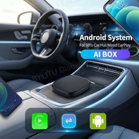 Boîtier AI Android 13 sans fil OEM pour CarPlay et Android Auto, Qualcomm 8 cœurs 4+64G/8+128G, navigation GPS à écran partagé, 4G LTE pour voiture