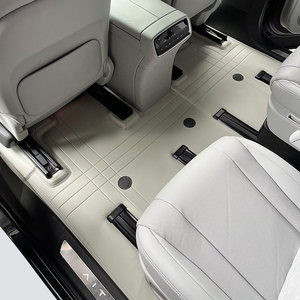 Bolsa suave de aviación 360 personalizada, alfombrillas especiales de cuero genuino para coche para AITO M9 M7 <span class=keywords><strong>M5</strong></span>, almohadillas impermeables para pies - Product Image 1