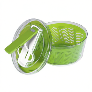 Escurridor de ensalada Zyliss Swift Dry de 3L de plástico con tapa y asa para uso en la cocina - Product Image 2