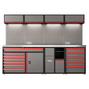 ตู้เหล็กโรงรถความลึกขนาดใหญ่ที่กำหนดเอง2026ที่เก็บของเหนือศีรษะ/ติดผนังจัดส่งเร็วสำห<span class=keywords><strong>รับ</strong></span>การจัดเก็บ<span class=keywords><strong>พื้น</strong></span>โรงรถ - Product Image 5