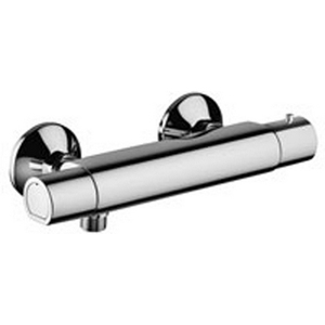Mitigeur de douche thermostatique extérieur EQUO STAR chromé, longueur 33 cm, robinet de bain - Product Image 1