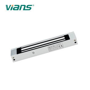 Serrure Électromagnétique à <span class=keywords><strong>Porte</strong></span> Unique 180kg 12V 24V à Fixation Murale Finition Polie Durable Déverrouillage Sans Clé 350lbs - Product Image 4