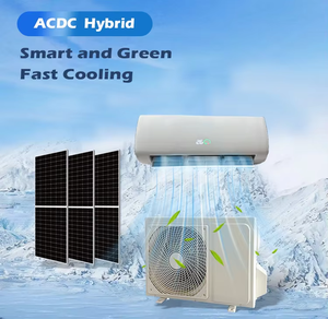 Aire Acondicionado Híbrido Solar de 12000 BTU, Unidad Split de 1 Tonelada, Refrigeración y Calefacción para Hogares HF-ACDC12K/BTU - Product Image 2