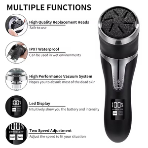 <span class=keywords><strong>Lima</strong></span> eléctrica recargable <span class=keywords><strong>para</strong></span> <span class=keywords><strong>pies</strong></span> con pantalla LED, herramientas de pedicura <span class=keywords><strong>para</strong></span> eliminar callos, piel seca y muerta agrietada en los <span class=keywords><strong>pies</strong></span> - Product Image 4