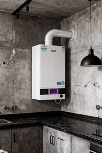 Caldaia <span class=keywords><strong>a</strong></span> <span class=keywords><strong>condensazione</strong></span> <span class=keywords><strong>a</strong></span> <span class=keywords><strong>gas</strong></span> naturale da parete per uso residenziale con scambiatore di calore in rame, alta efficienza, design elegante - Product Image 6