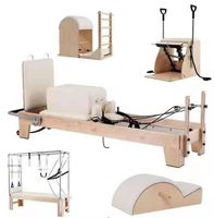 Machine de Pilates Cadillac Professionnelle en Érable, Équipement de Fitness Complet pour Studio, Durable, Écologique, Réglable, Multi-Niveaux pour le Corps