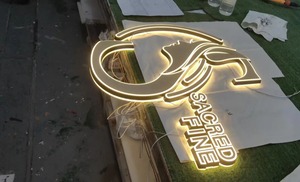 Led <span class=keywords><strong>Mini</strong></span> Nhựa Từ Biển Quảng Cáo Thép Không Gỉ Trở Lại Sáng Neon Ánh Sáng Quảng Cáo Ánh Sáng Hộp - Product Image 4